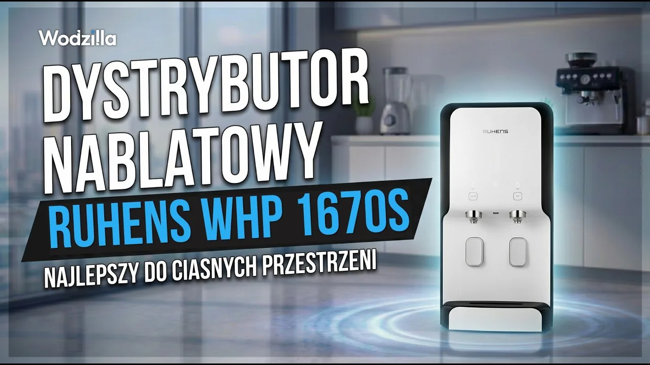 Miniatura wideo: Ruhens WHP 1670S – Nowoczesny dystrybutor nablatowy | Wodzilla