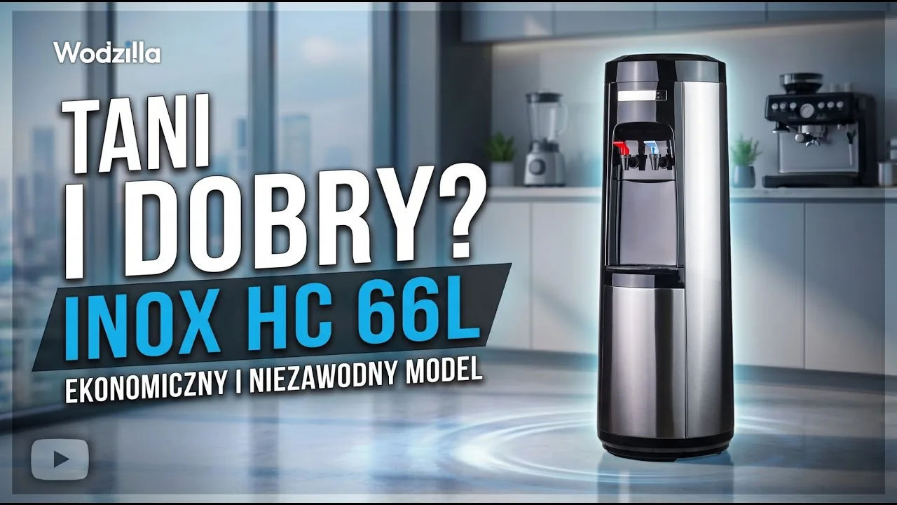 Miniatura wideo: INOX HC 66L – Tani dystrybutor wody do biura? 🤑 | Wodzilla