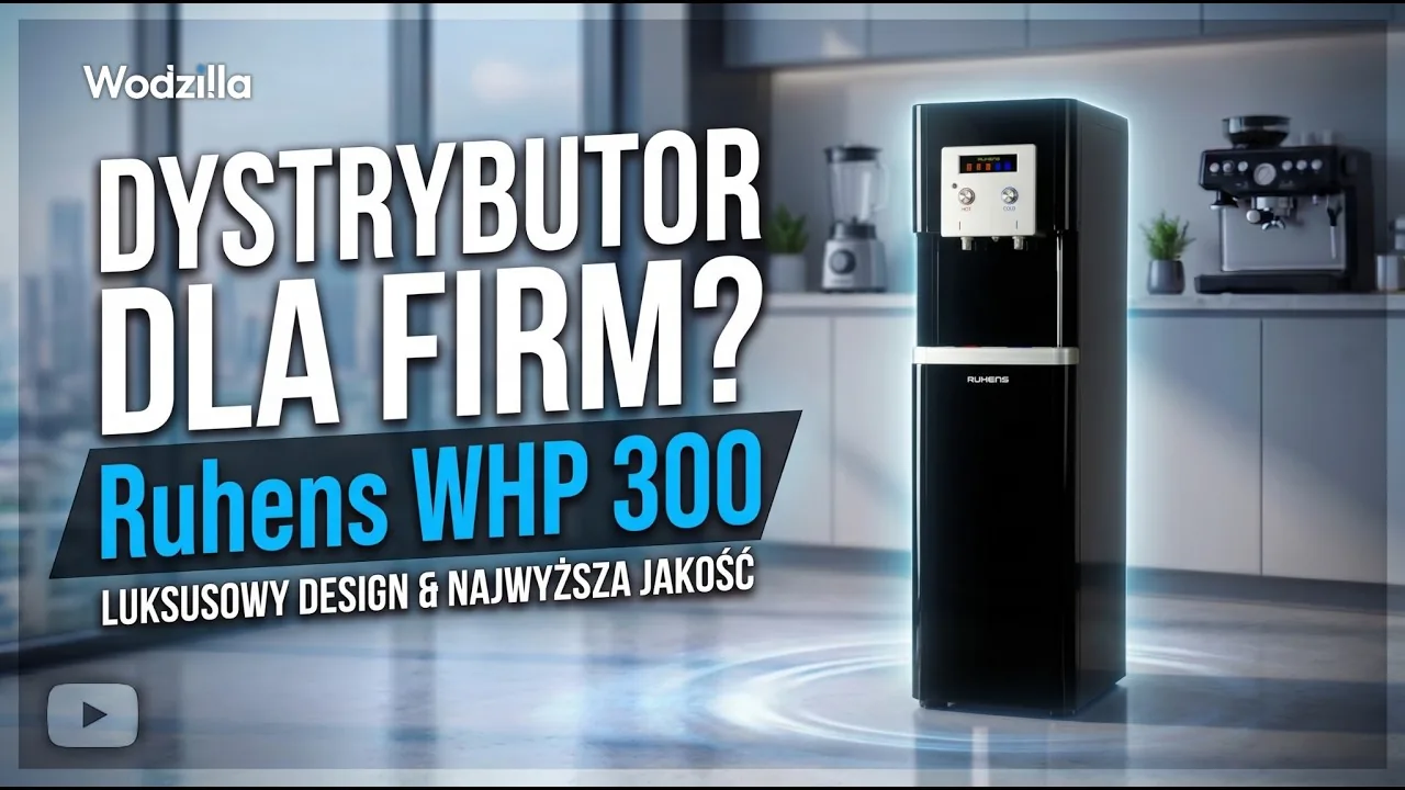 Miniatura wideo: Ruhens WHP 300 – Dystrybutor wody do biura 💧 | Wodzilla